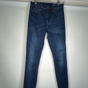 BlankNYC Skinny Jeans Womens Size 28 High Rise Dark Wash - EUC